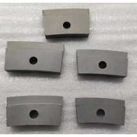 FDA Weldable cemented carbide decanting centrifugal tiles insert