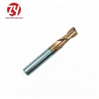 virgin material HRC45 tungsten carbide end milling cutter